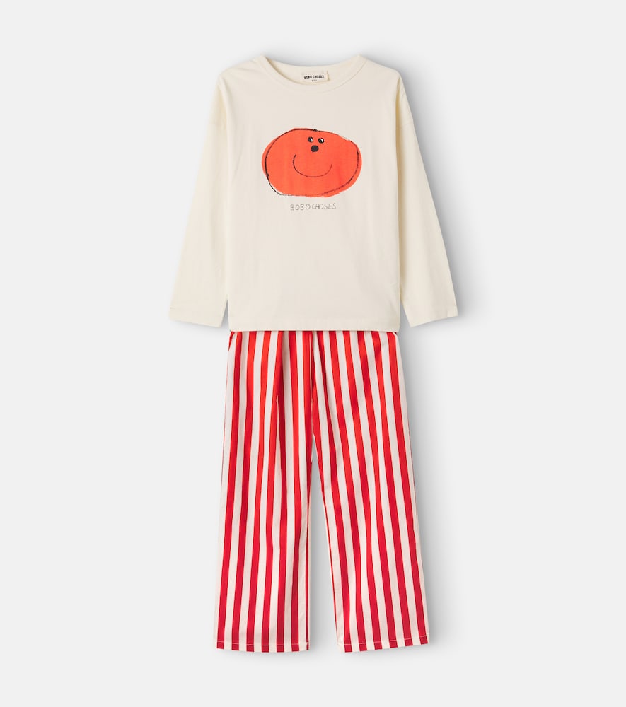 Pyjama Weirdly Happy aus Baumwolle