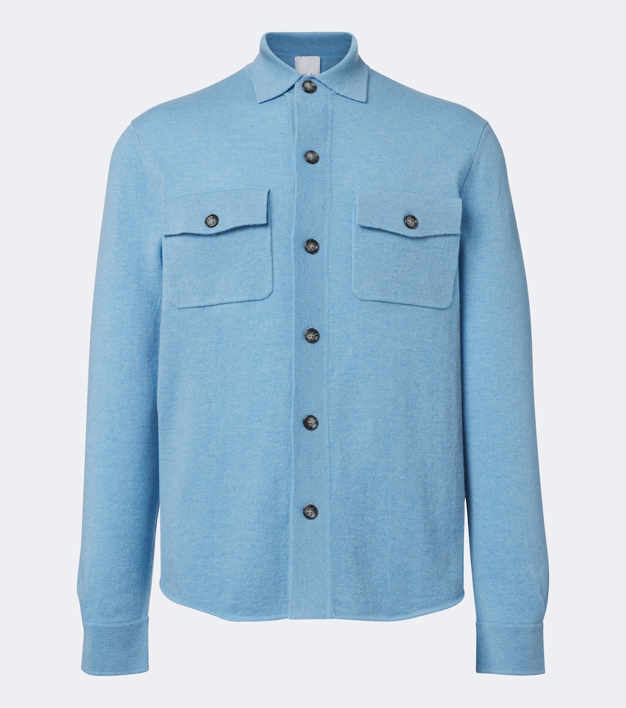Allude Chemise en laine et cachemire 420€