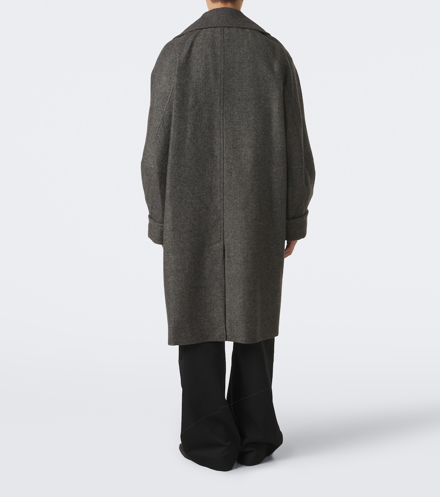 Oversized Wool-Blend Coat