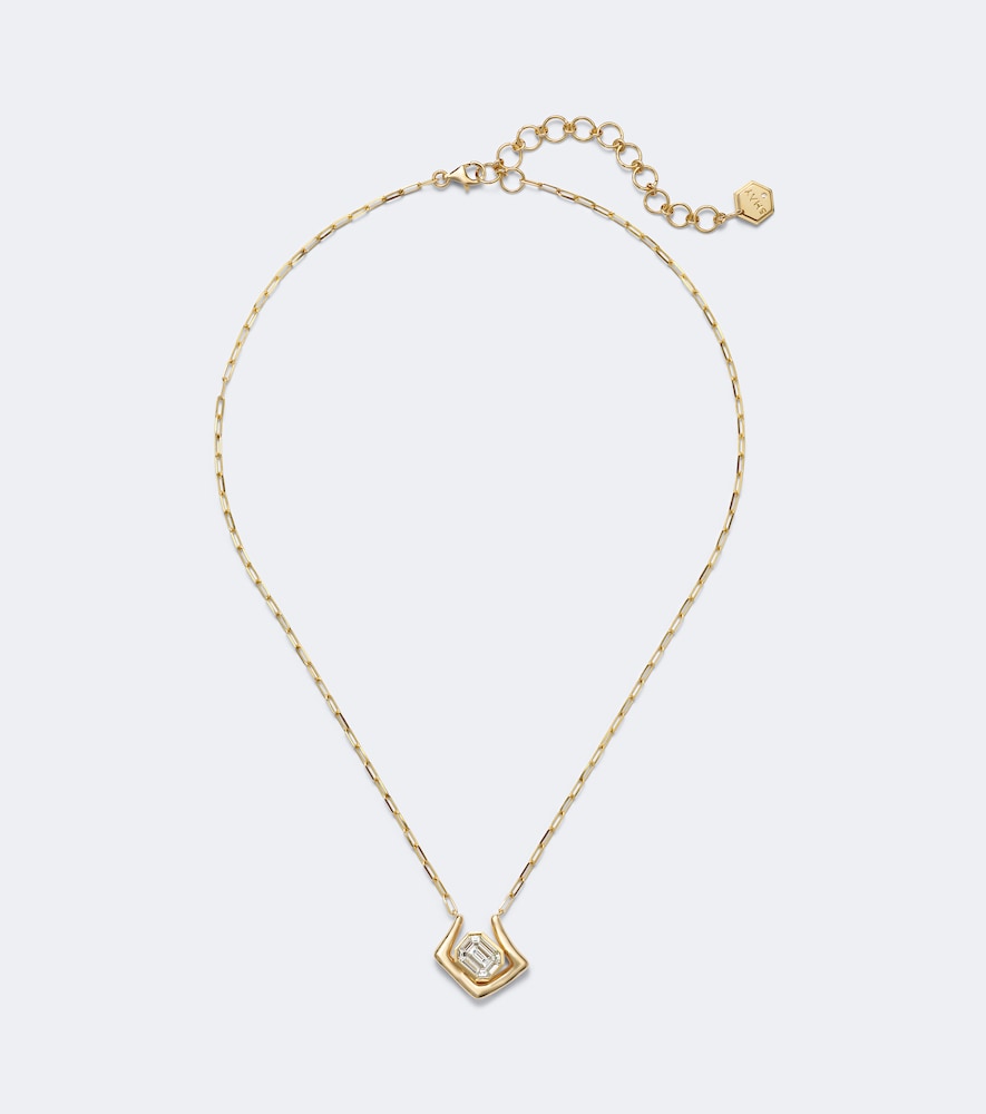 Shay Jewelry Diamond Zar 18kt Gold Pendant Necklace With Diamonds
