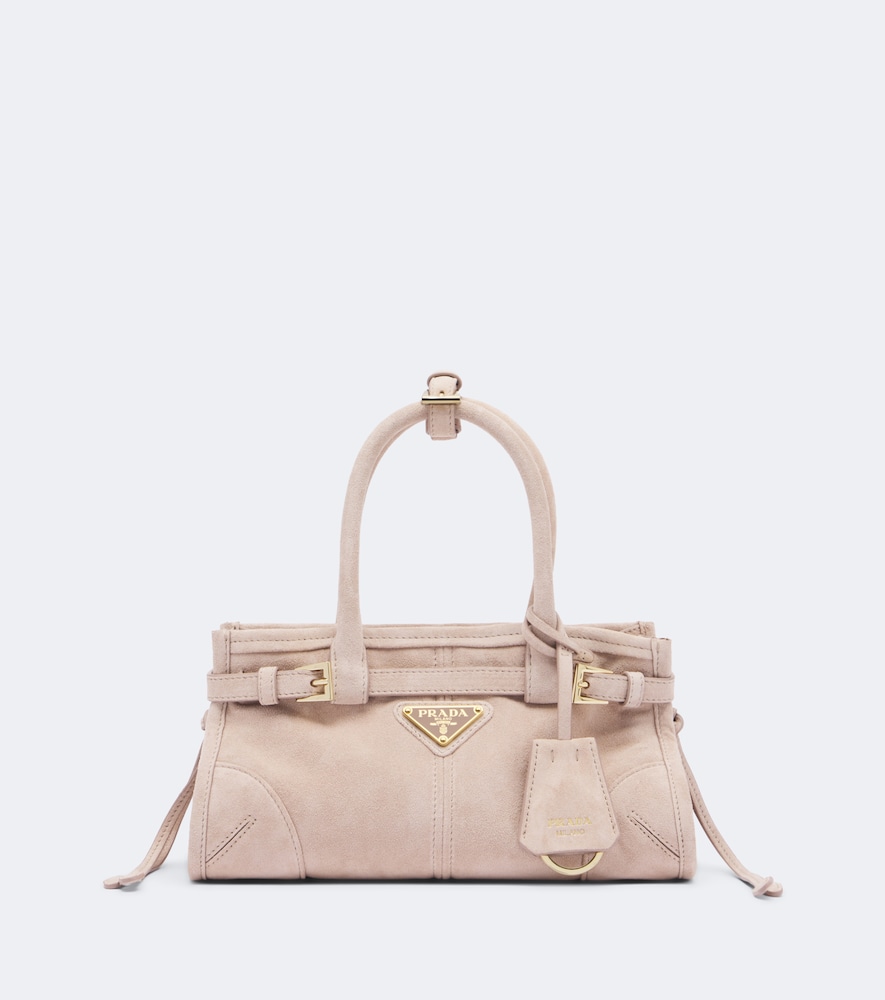 Henkeltasche  Bonnie Mini aus Veloursleder