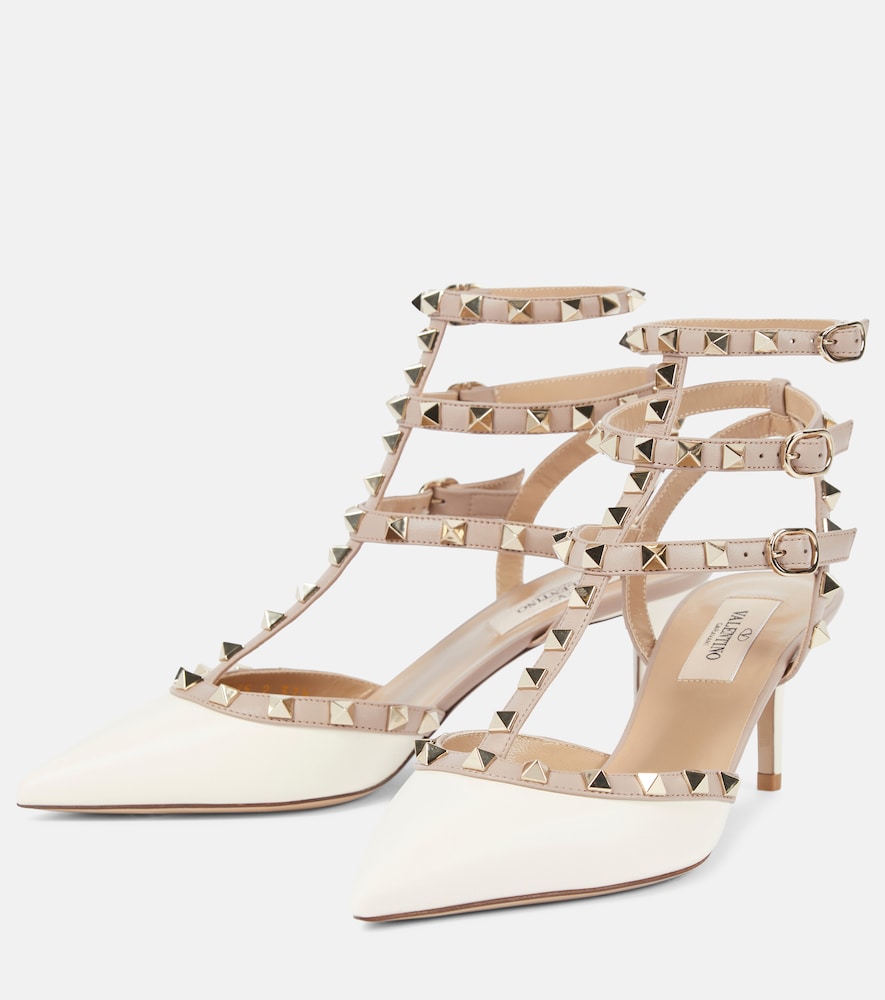  Valentino Garavani Valentino Garavani Pumps Rockstud 65 Aus Leder 