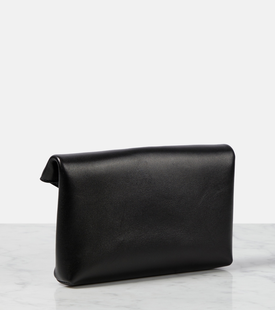  Saint Laurent Saint Laurent Cassandre Small Leather Pouch 