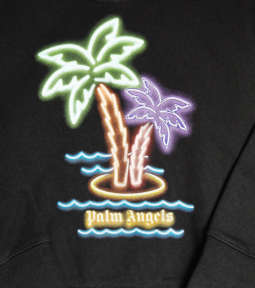  Palm Angels Kids Palm Angels Kids Sweatshirt Aus Baumwoll-jersey 