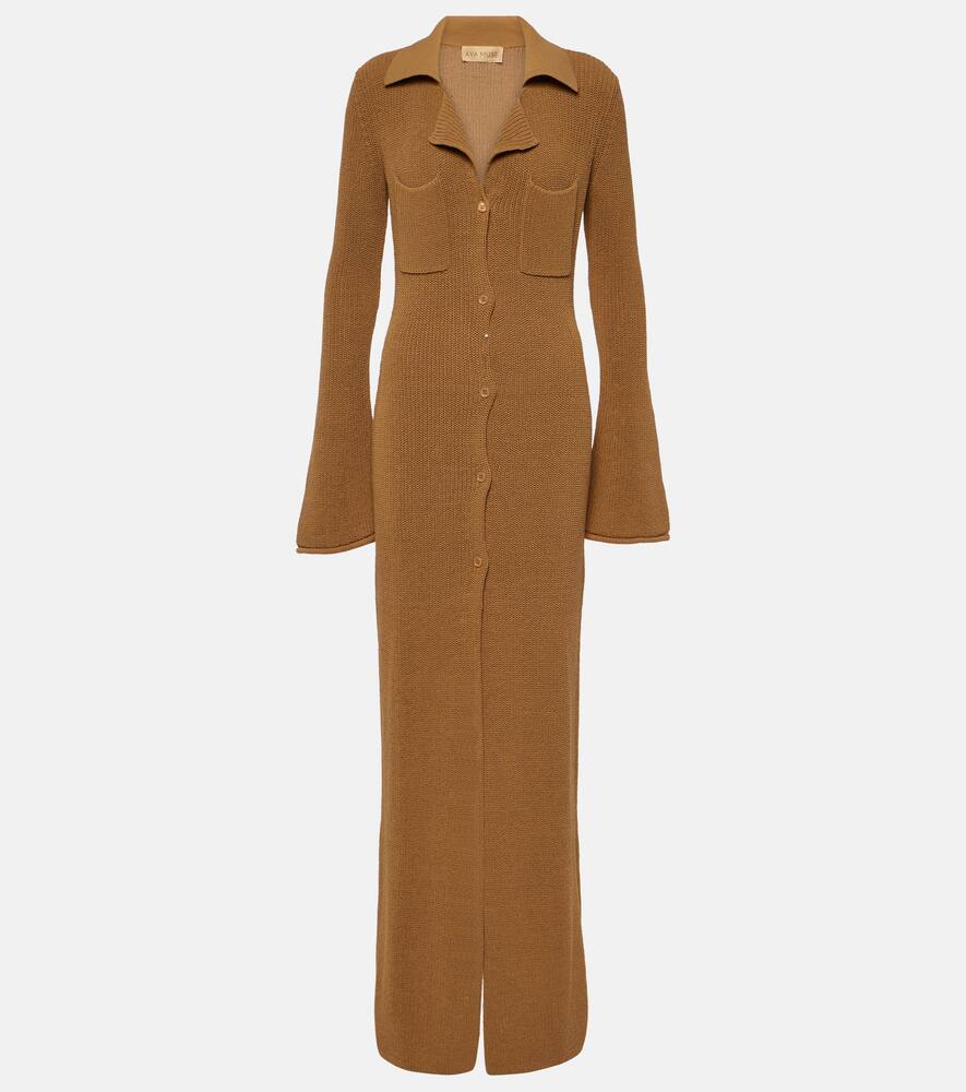 Aya Muse Agos cotton-blend cardigan