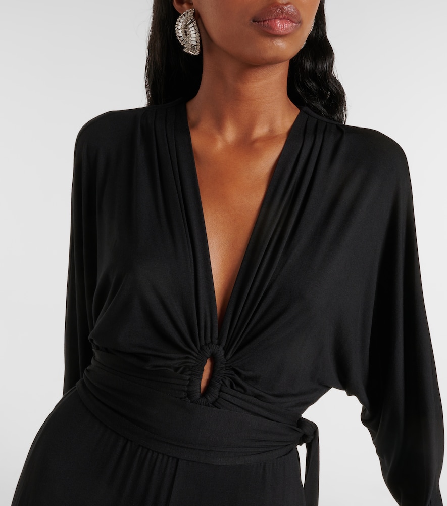  Diane Von Furstenberg Diane Von Furstenberg Aurelia Jersey Jumpsuit 