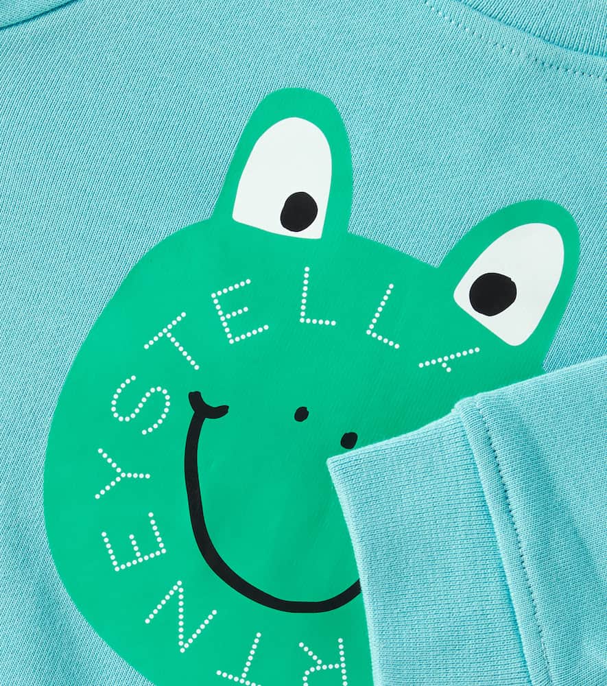 STELLA MCCARTNEY BABY COTTON JERSEY SWEATSHIRT