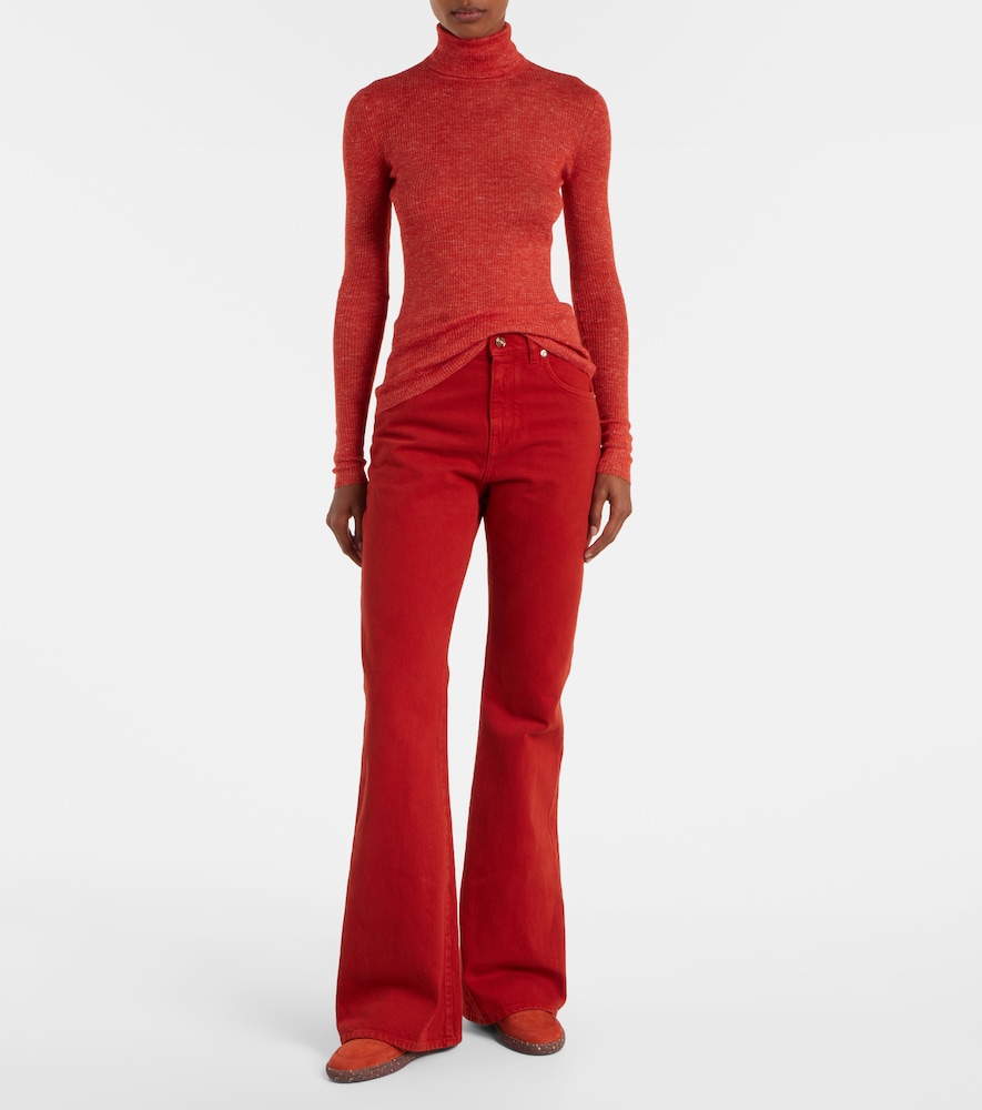 Gabriela Hearst Aldona cashmere, silk, and hemp turtleneck
