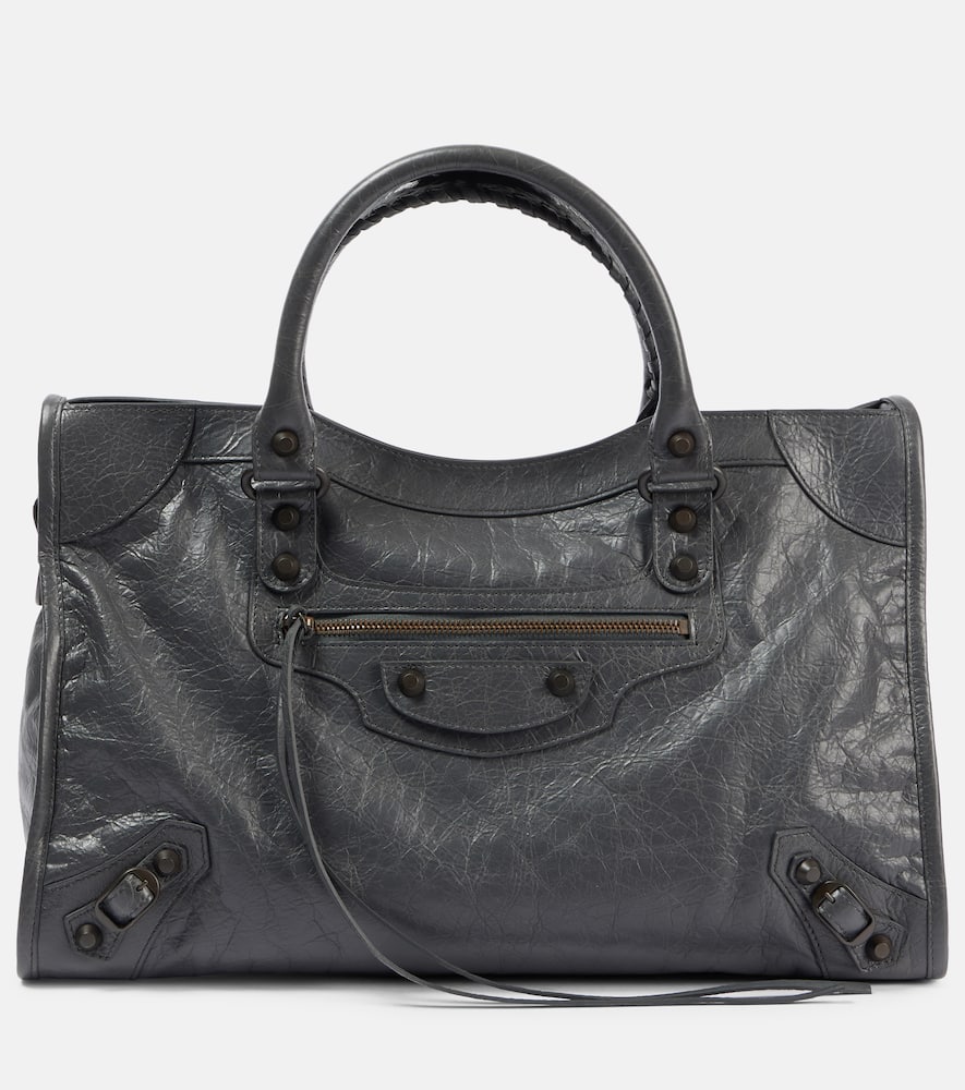 Balenciaga Le City Small leather tote bag