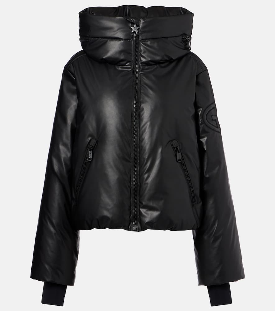 Goldbergh Nero Down Ski Jacket In Black