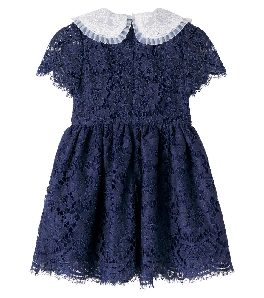  Self-portrait Kids Self-portrait Kids Verziertes Kleid Aus Spitze 