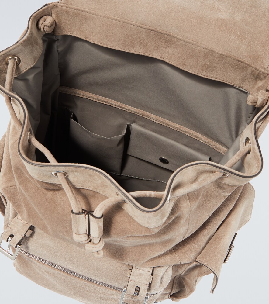  Brunello Cucinelli Brunello Cucinelli Suede Backpack 