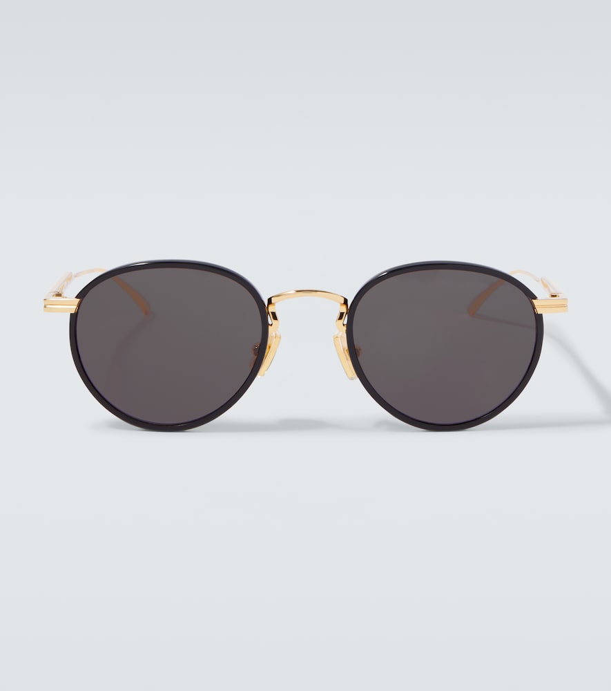 Bottega Veneta Light Ribbon round sunglasses