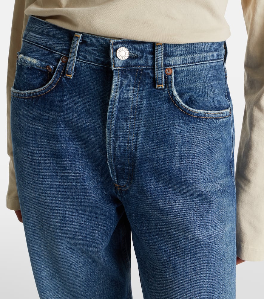 Agolde ‘90s Mid-rise Straight Jeans In Blue