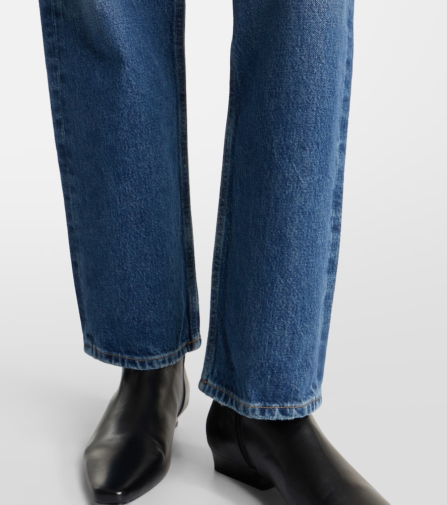 Agolde ‘90s Mid-rise Straight Jeans In Blue