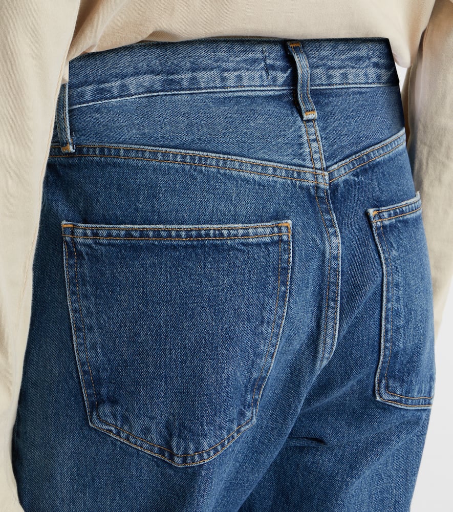 Agolde ‘90s Mid-rise Straight Jeans In Blue