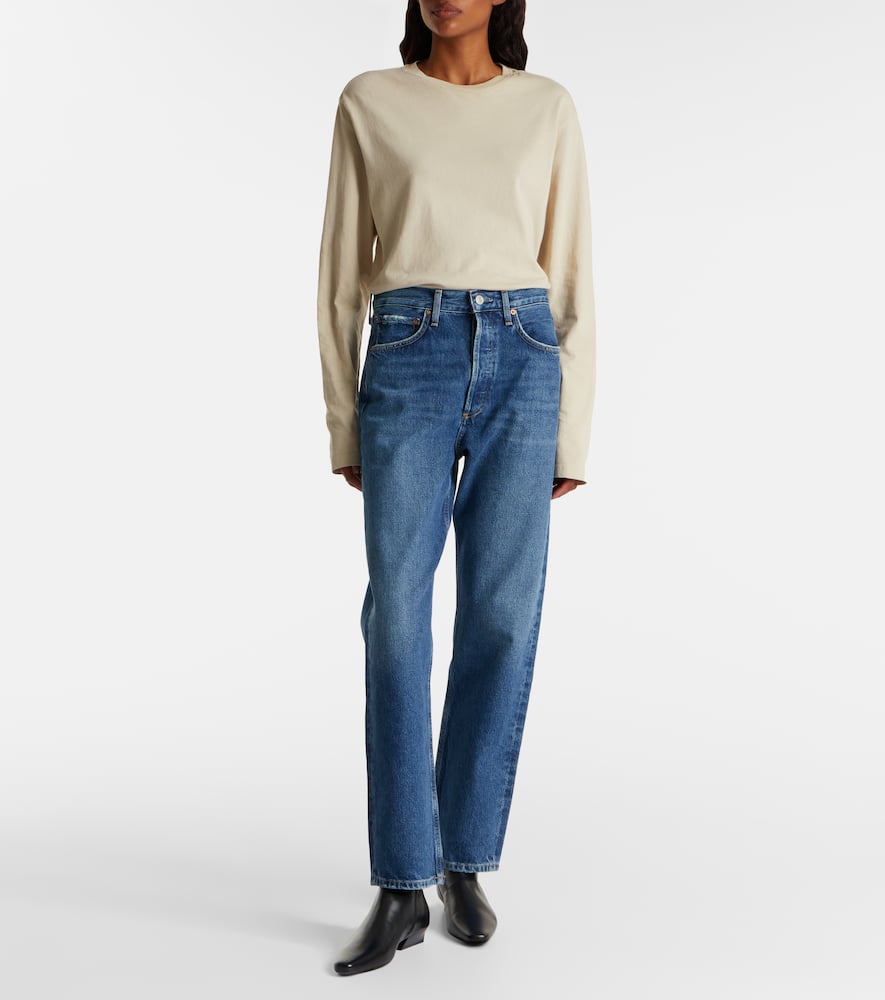 Agolde ‘90s Mid-rise Straight Jeans In Blue