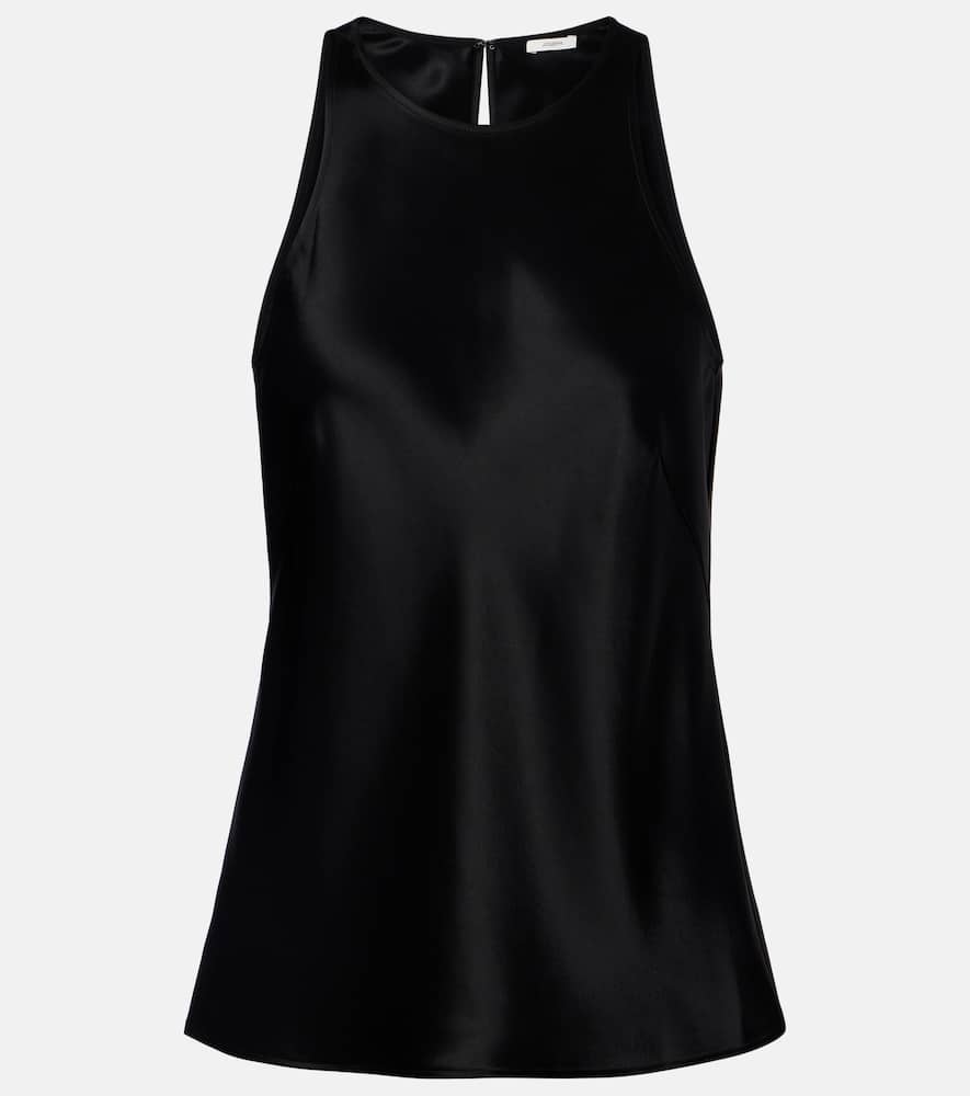 Joseph Ritz Satin Top In Black