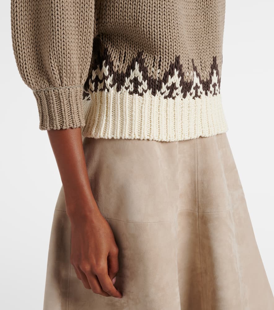 Altuzarra Cotton Sweater In Brown