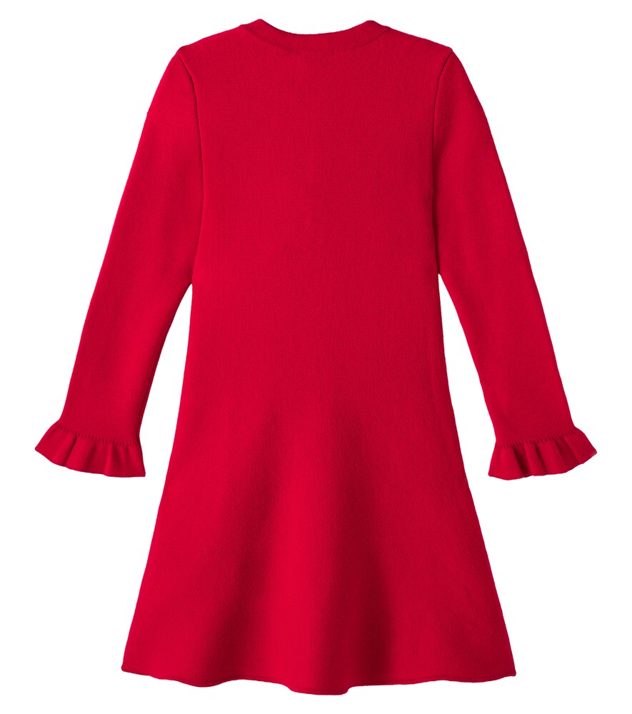  Self-portrait Kids Self-portrait Kids Kleid Aus Einem Wollgemisch 