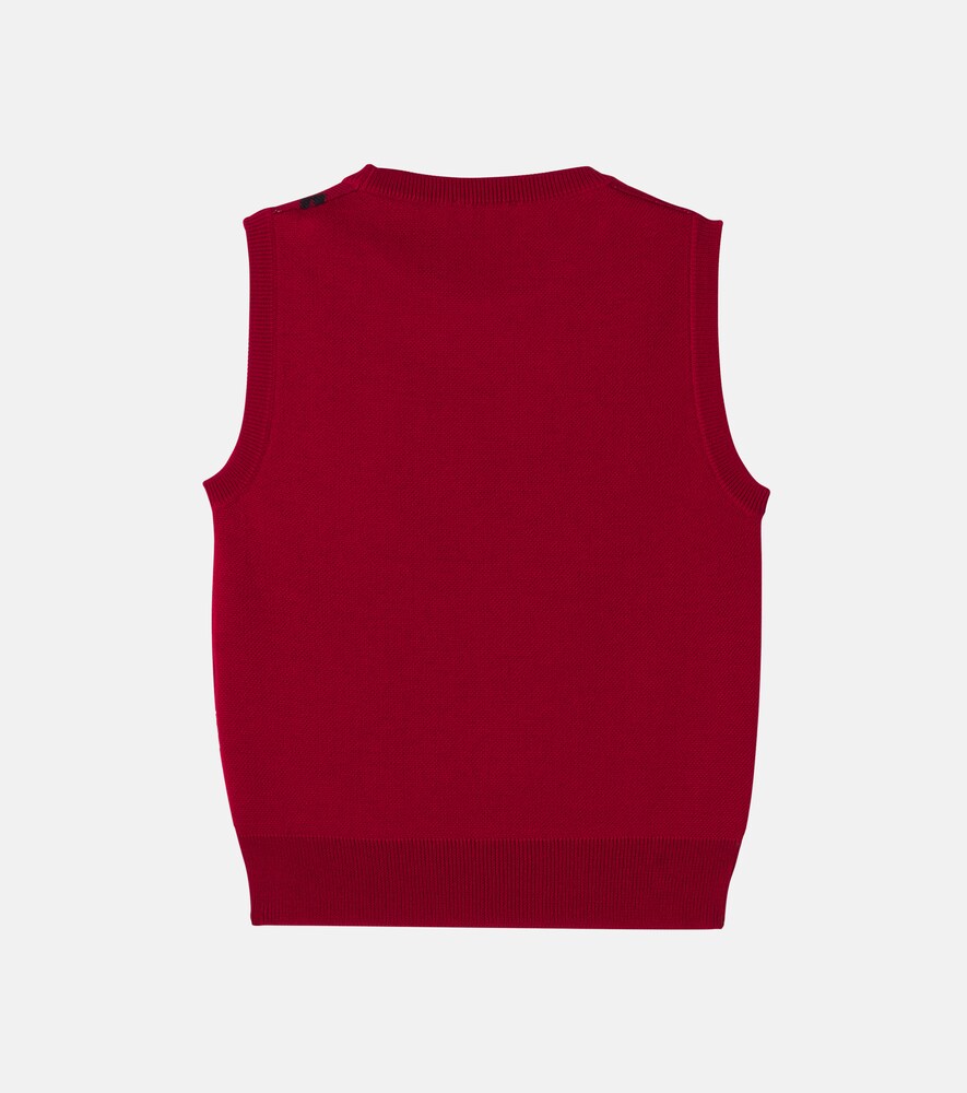  Moncler Enfant Moncler Enfant Pullunder Aus Schurwolle 