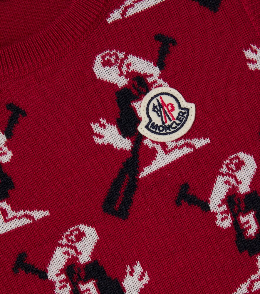  Moncler Enfant Moncler Enfant Pullunder Aus Schurwolle 