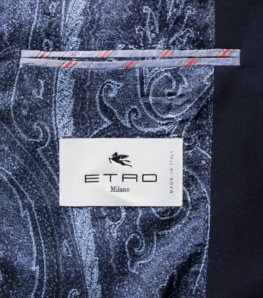 Etro Etro Blazer Aus Wolle 