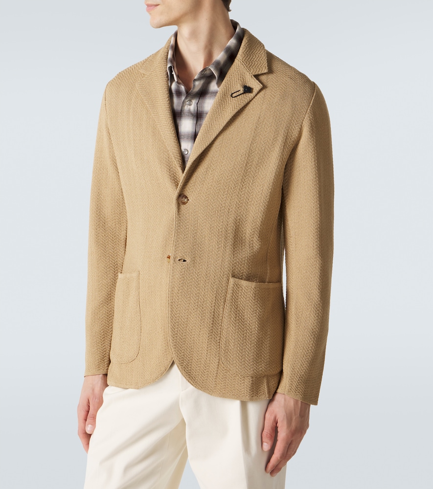  Lardini Lardini Blazer Aus Einem Baumwollgemisch 