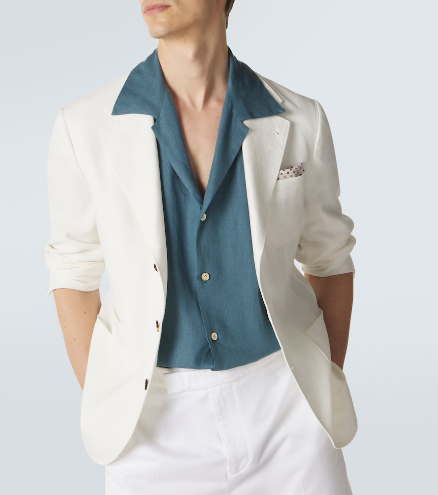  Kiton Kiton Hemd Aus Leinen 