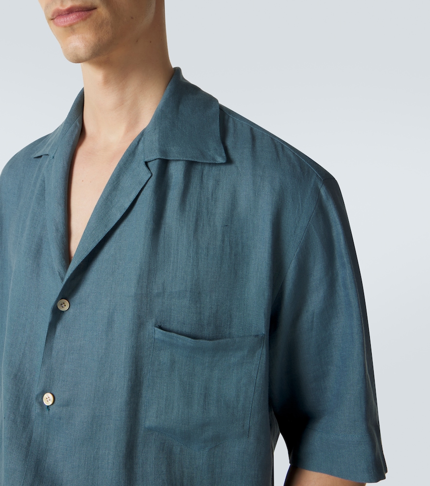  Kiton Kiton Hemd Aus Leinen 