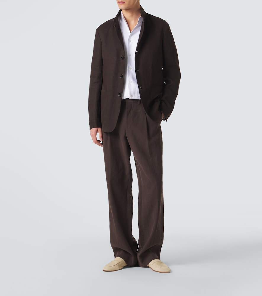  Zegna Zegna Linen Shirt 
