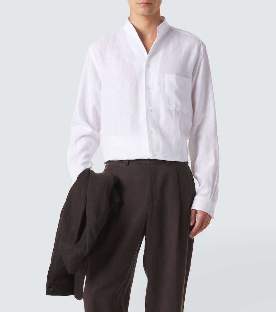  Zegna Zegna Linen Shirt 
