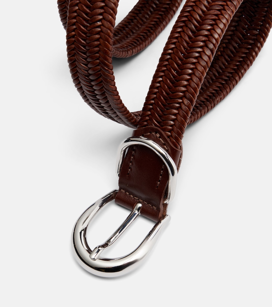  Dehanche Dehanche Loom Braided Leather Belt 