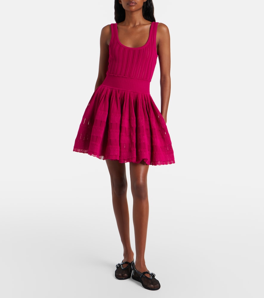  Alaia Alaia Knitted Minidress 