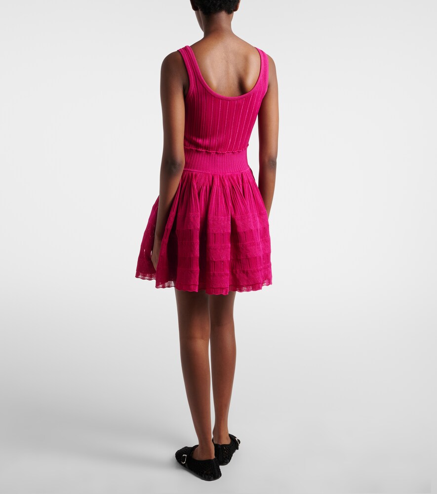  Alaia Alaia Knitted Minidress 