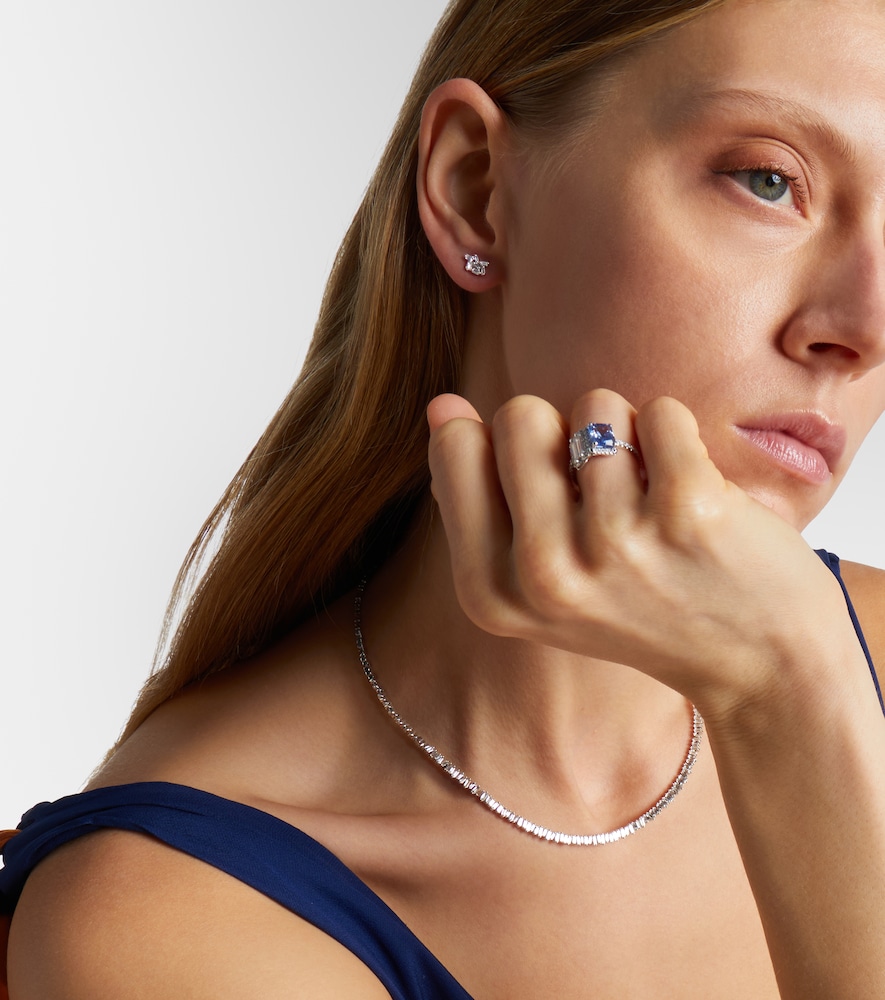  Suzanne Kalan Suzanne Kalan Ohrringe Classic Aus 18kt Weißgold Mit Diamanten 