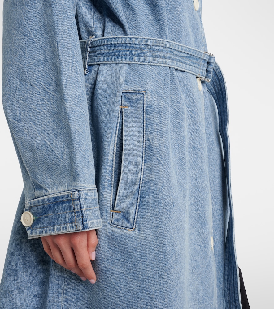  Agolde Agolde X Maria Mcmanus Denim Wrap Coat 