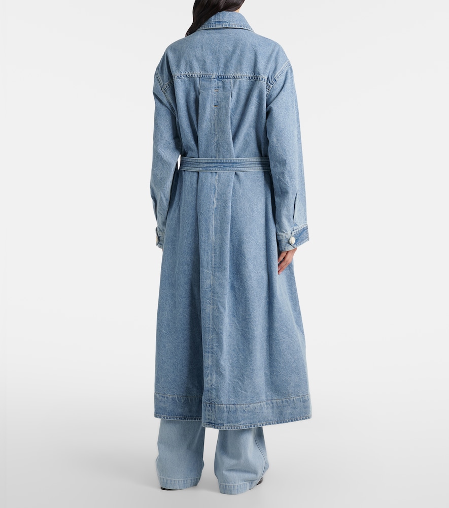  Agolde Agolde X Maria Mcmanus Denim Wrap Coat 