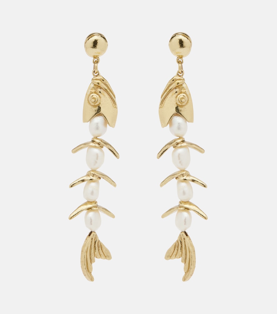 Alemais Alémais Calypso embellished drop earrings