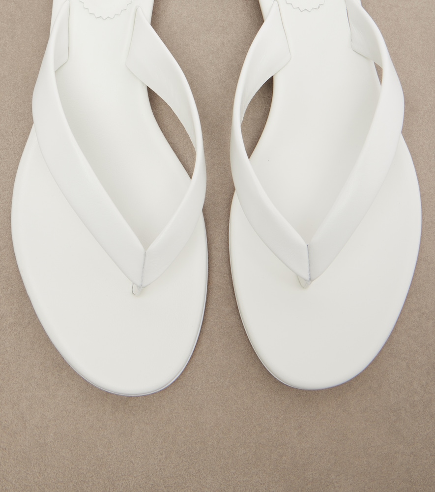 Miss Z Leather Thong Sandals
