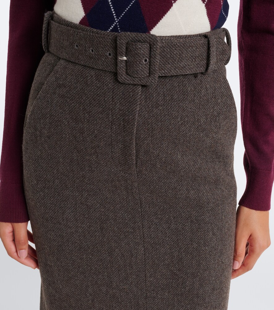 And Cashmere-Blend Midi