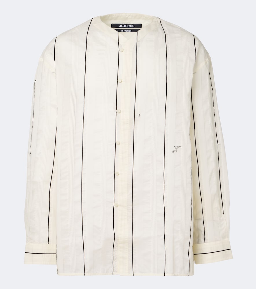 Venice Striped Cotton And Shirt