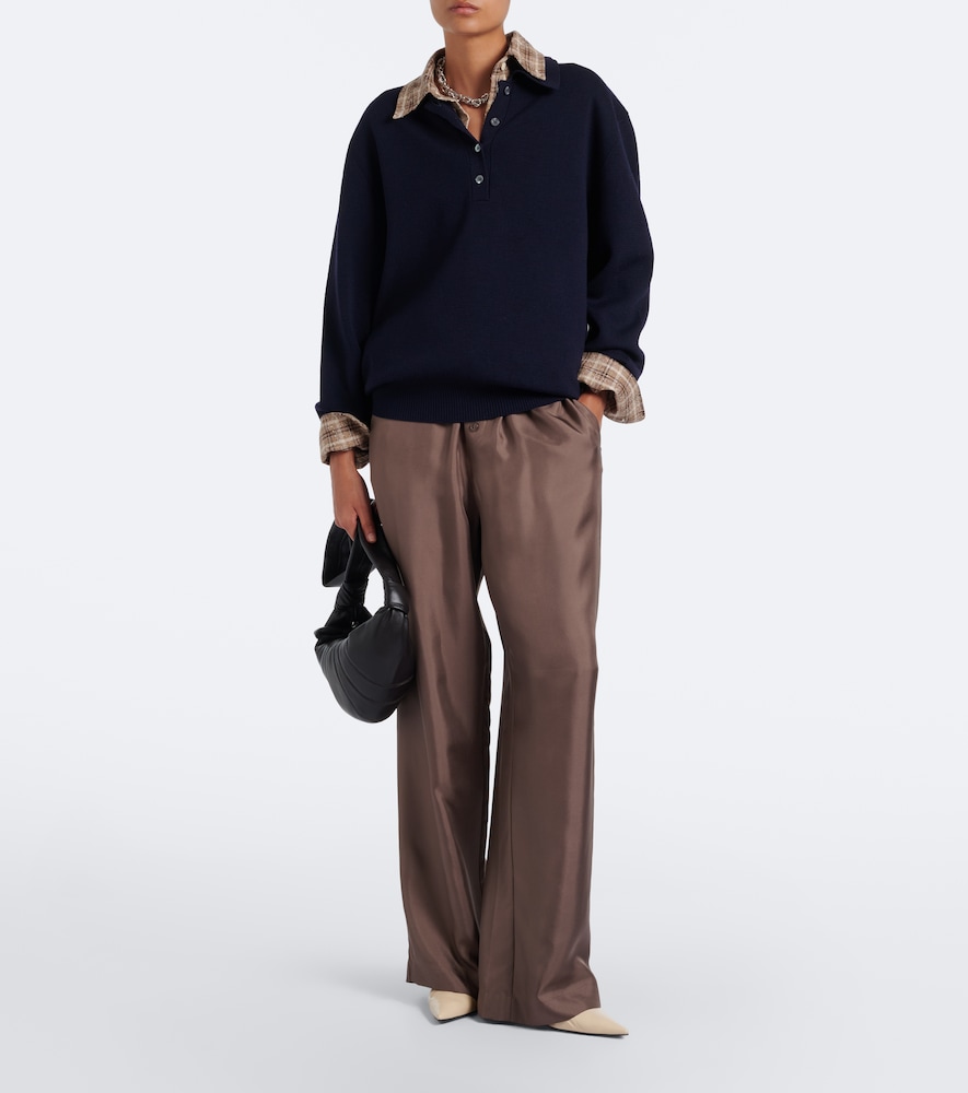 Róhe Wool Polo Sweater