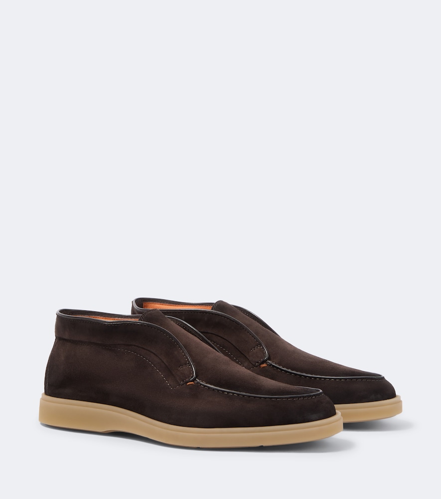 Santoni Stivaletti desert in suede