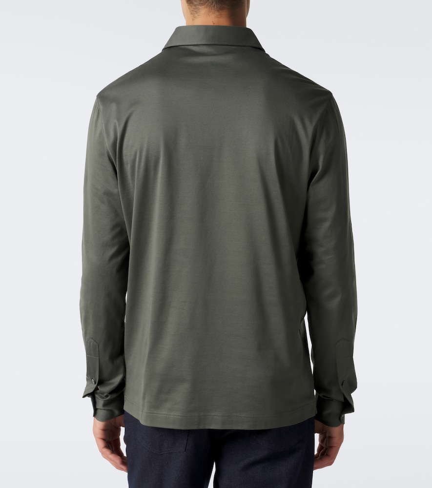 Cotton Jersey Polo Shirt