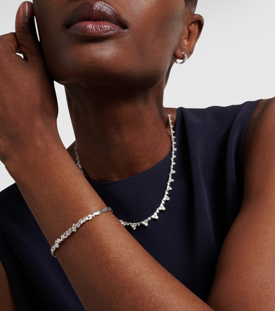  Suzanne Kalan Suzanne Kalan Armreif Aus 18kt Weißgold Mit Diamanten 