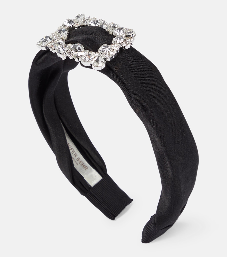 Jennifer Behr Serre-tte Elise en soie ornements 249 €