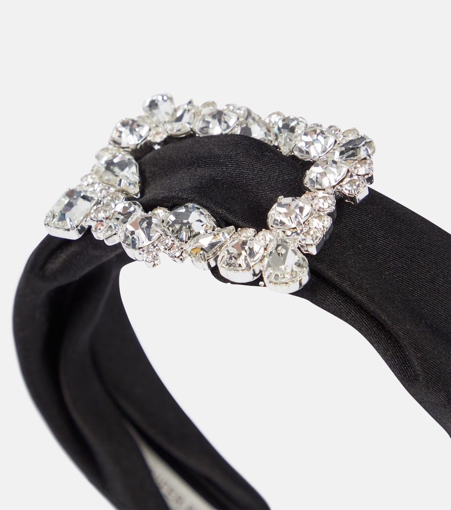  Jennifer Behr Jennifer Behr Elise Embellished Silk Headband 