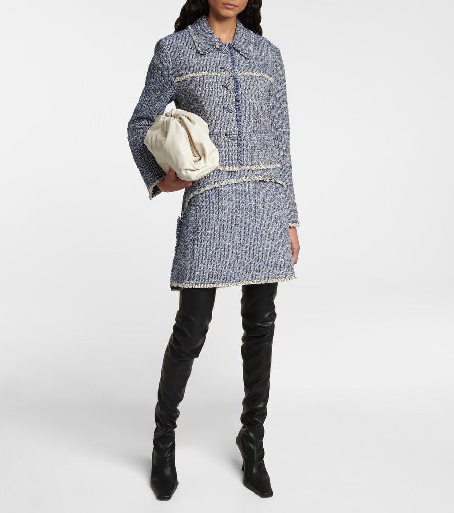  Proenza Schouler Proenza Schouler White Label Minirock Aus Tweed 