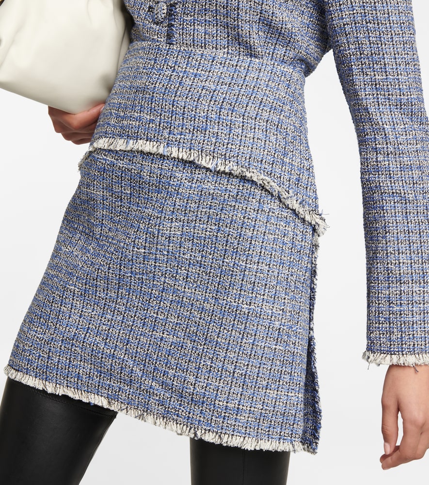  Proenza Schouler Proenza Schouler White Label Minirock Aus Tweed 